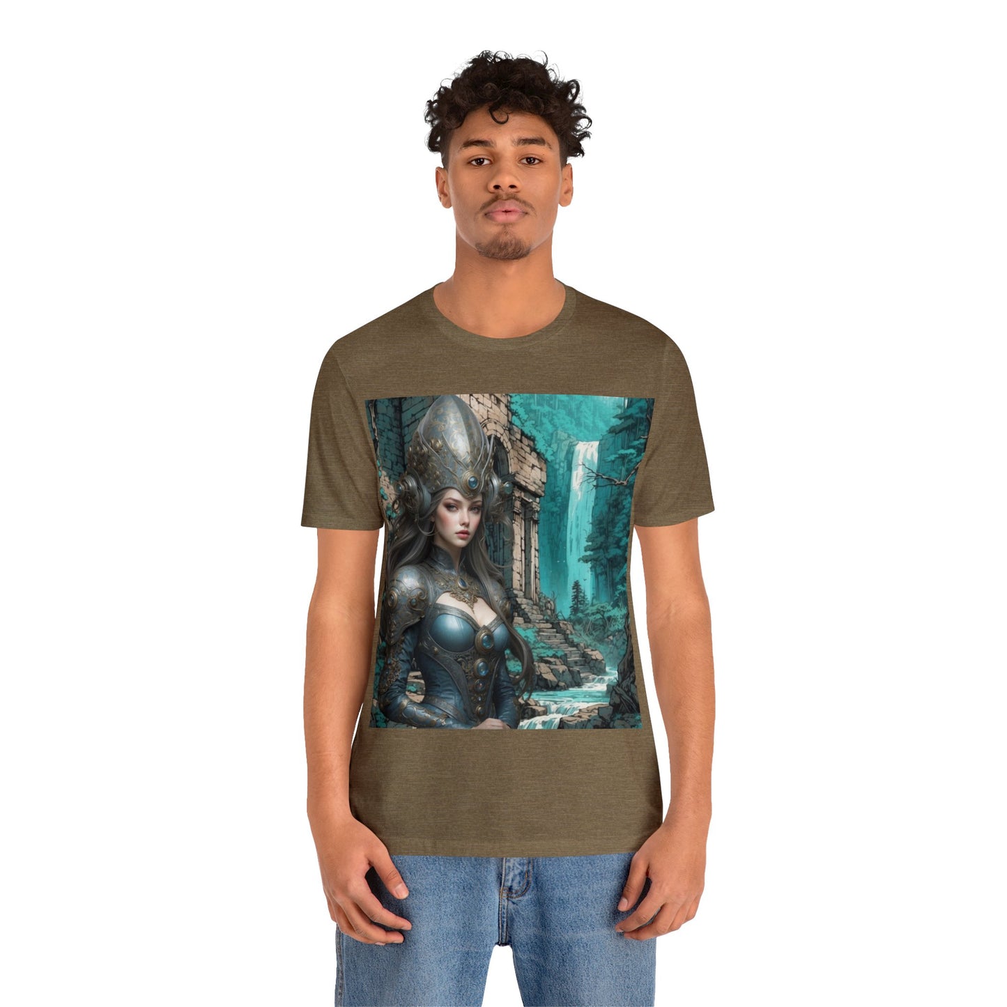 Warrior Princess | HD Graphic | Fantasy | Anime | Unisex | Men's | Women's | Tee | T-Shirt