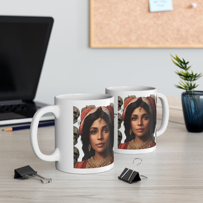 Maman Brigitte | Granny Brigitte | Voodoo | Ghede Family | Loa | Coffee | Tea | Hot Chocolate | Ceramic Mug | 11oz