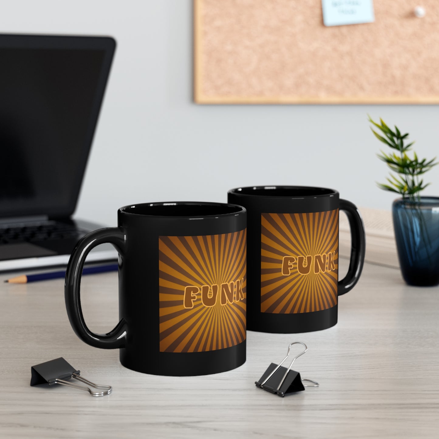 Funk | HD Graphics | 70’s Tee | Music Gift | Funk lover | Coffee | Tea | Hot Chocolate  | Music lover |Retro style | 11oz | Black Mug