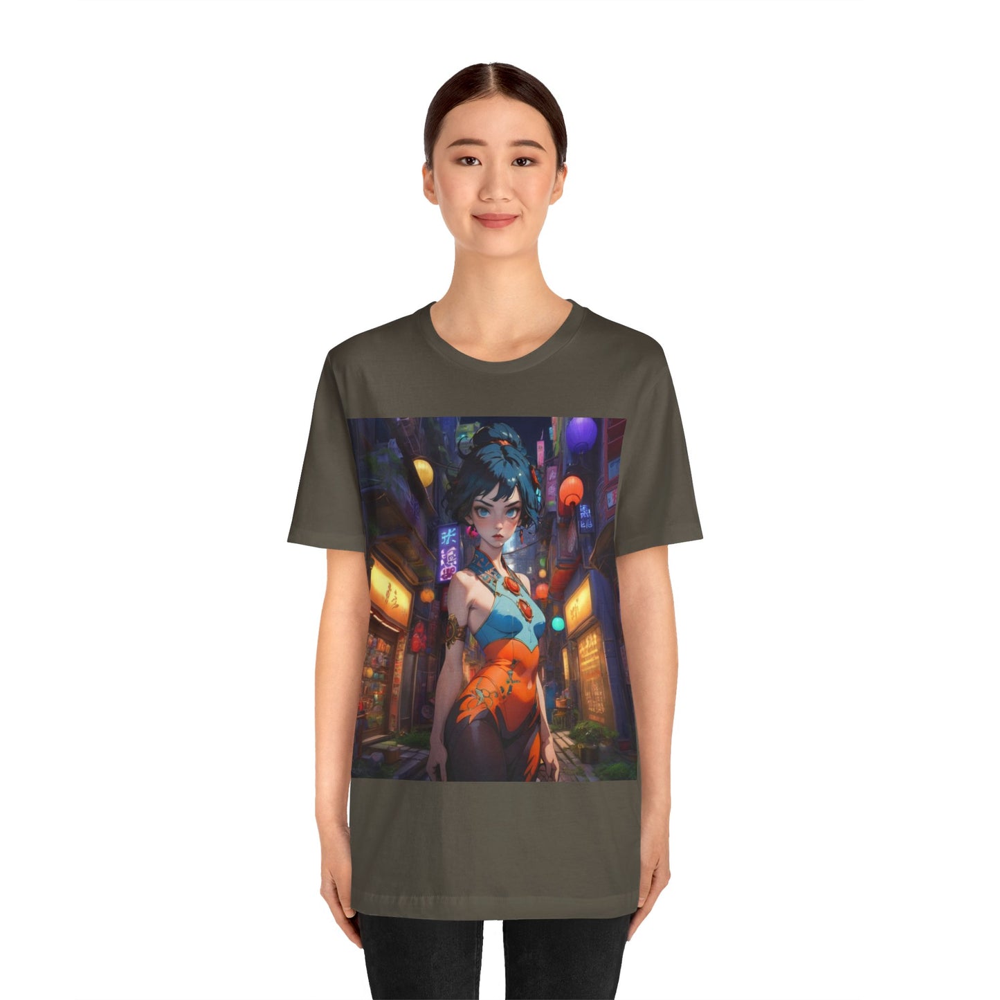 Night Tide | HD Graphic | Anime | Unisex | Men's | Women's | Tee | T-Shirt