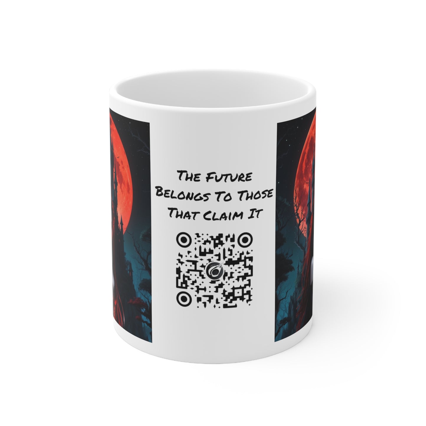 Succubus | Vampire | Goth | HD Graphic | Coffee | Tea | Hot Chocolate | 11oz | White Mug