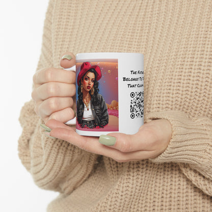 La Niña Dulce | HD Graphic | Latina | Fashionista | Coffee | Tea | Hot Chocolate | 11oz | White Mug