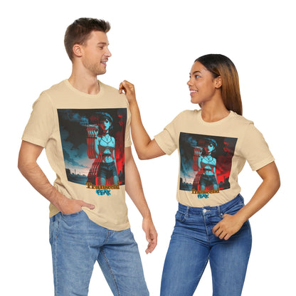 Transcend Fear Graphic Tee - Unisex Jersey Short Sleeve T-Shirt