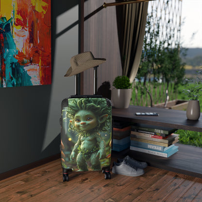 Enchanted Forest Suitcase - Whimsical Travel Luggage for Adventurers