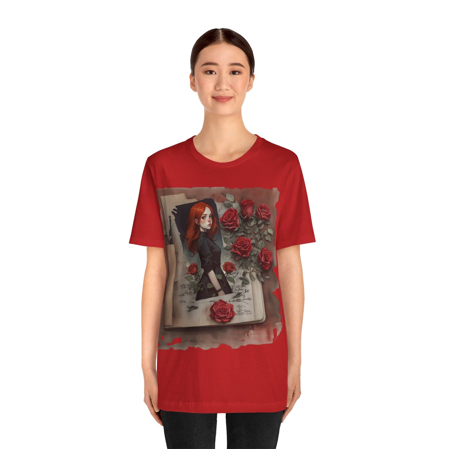 A Rose By Any Other Name | HD Graphic | Watercolor Style | Unisex | Men's | Women's | Tee | T-Shirt
