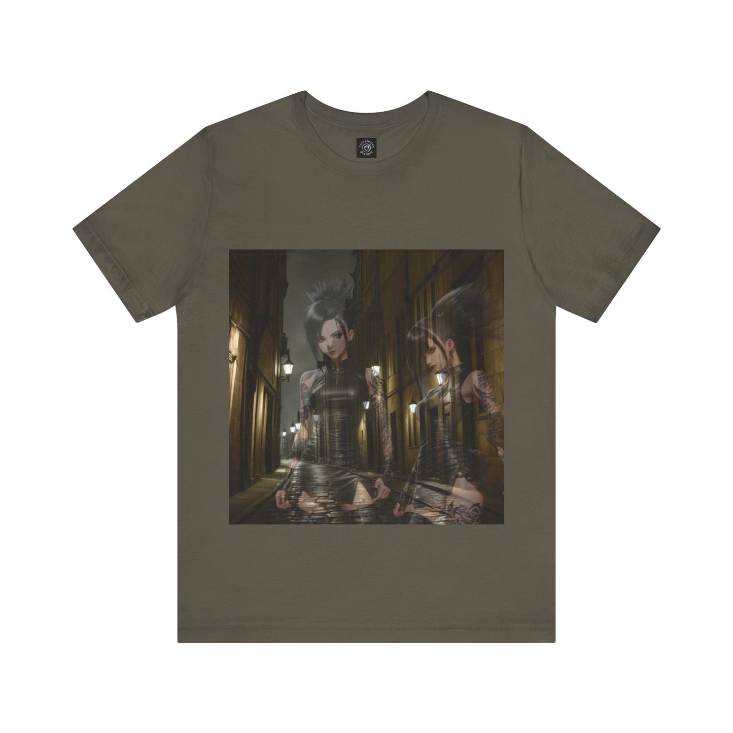 Ghosts of Gothica | Anime Gift | Fantasy Girls | Dark Daze | Sci Fi | Futuristic | HD Graphics | Unisex | Men's | Women's | Tee | T-Shirt