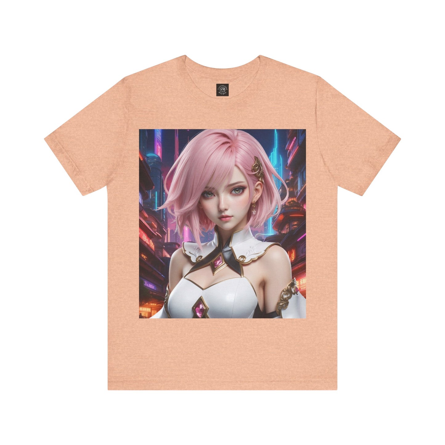 Kawaii Desu | Cute | Anime | CGI | Gamer | Fantasy Girl | Geek Gift | HD Graphics | Weeb | Waifu | Unisex | Men's | Women's| Tee | T-Shirt