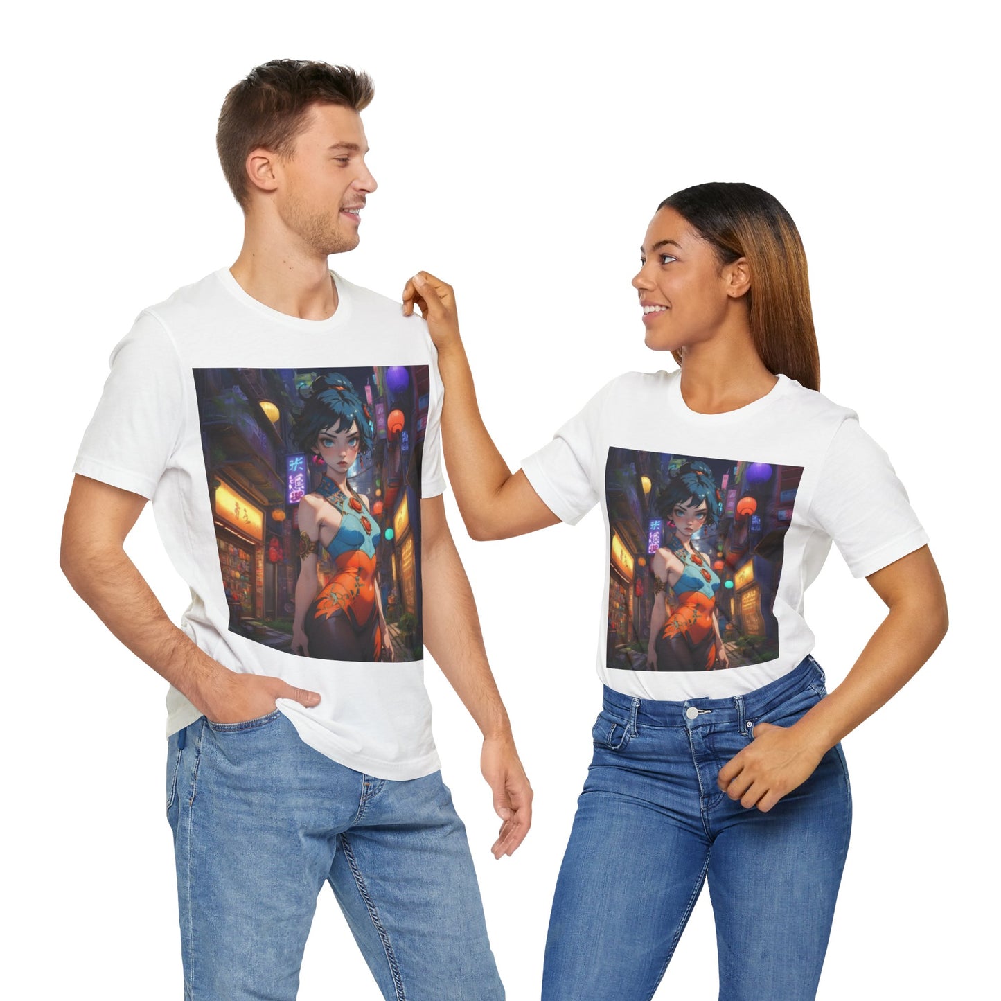 Night Tide | HD Graphic | Anime | Unisex | Men's | Women's | Tee | T-Shirt