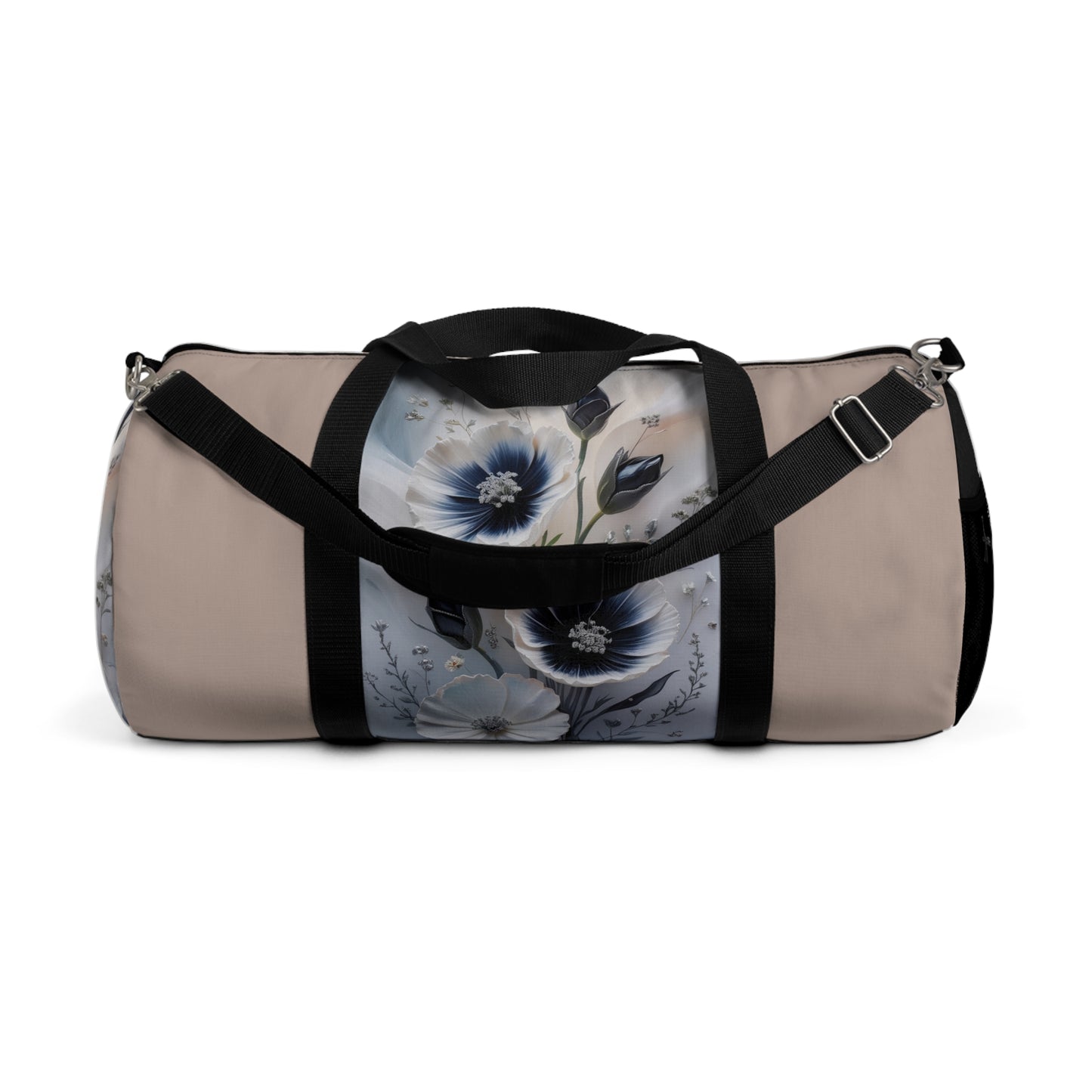 Elegant Floral Duffel Bag - Stylish Travel Companion for Any Adventure