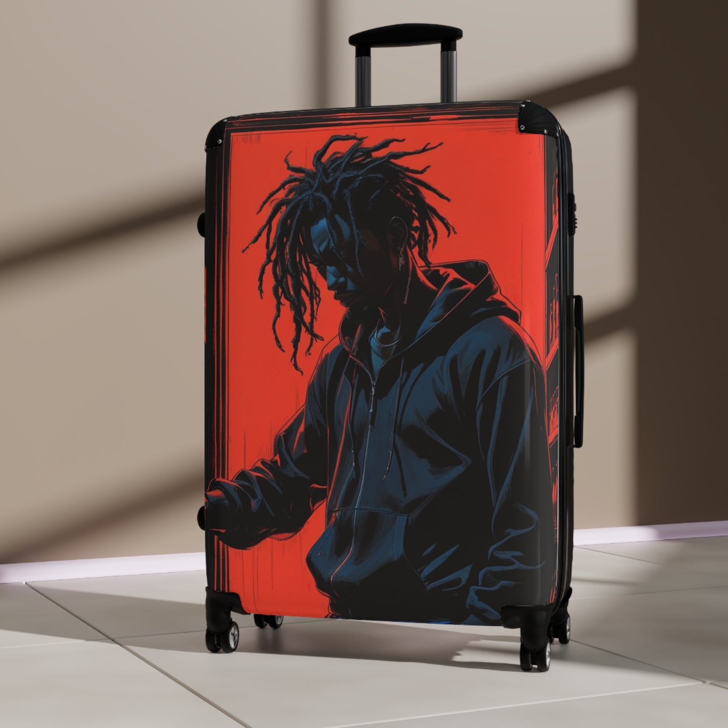 Urban Style Suitcase - Stylish Carry-On for Travel Enthusiasts