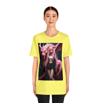 Dragon Lady | Fantasy | Anime | Gamer | HD Graphic | Unisex | Men's | Women's | Tee | T-Shirt