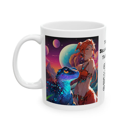 A Girl And Her 'Guana | Anime | Fantasy | Coffee |  Tea |  Hot Chocolate | 11oz