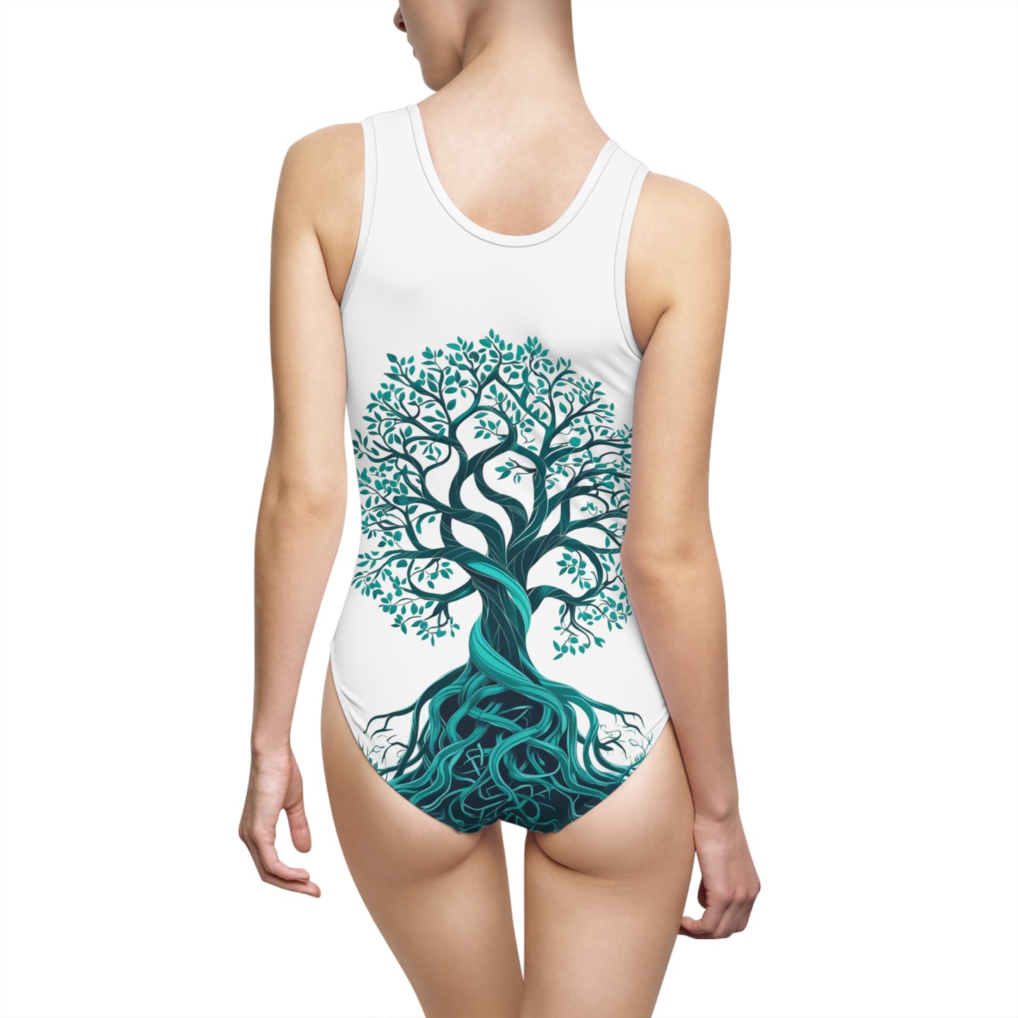Tree Of Life Design Women's Classic One-Piece Swimsuit