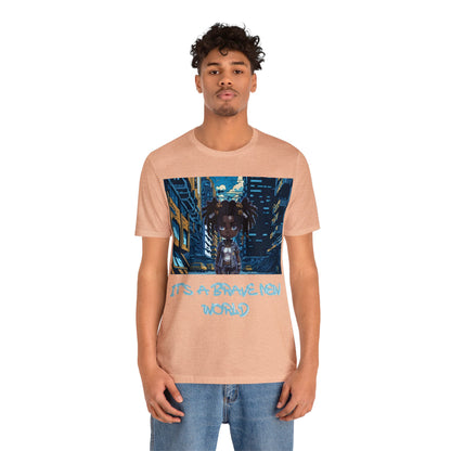 Brave New World | Black Girl Magic | Anime | HD Graphic | Trendy | Artwork |  Unisex | Men's | Women's | Tee | T-Shirt