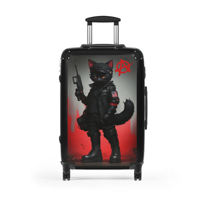 Sabo-Tabby Hard Shell Suitcase - Ideal for Travel Enthusiasts