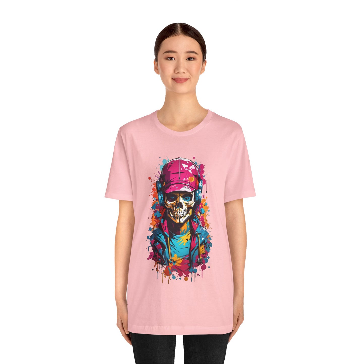 Colorful Skull | Gamer | Music | Intense | Unisex | Men's | Women's | Tee | T-Shirt