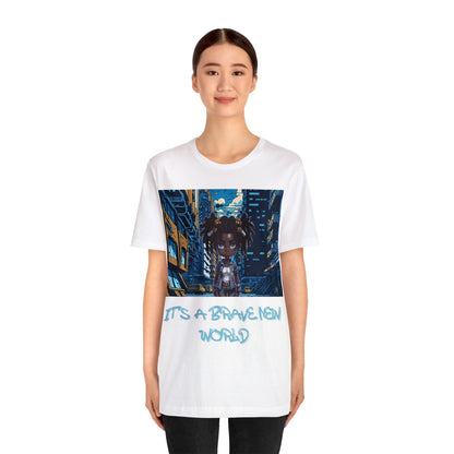 Brave New World | Black Girl Magic | Anime | HD Graphic | Trendy | Artwork |  Unisex | Men's | Women's | Tee | T-Shirt