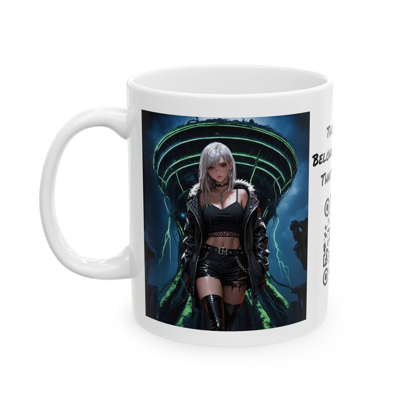 Kenzie | HD Graphic | Anime | Sci-Fi | Fantasy | Pretty Girl | Coffee |  Tea |  Hot Chocolate | 11oz