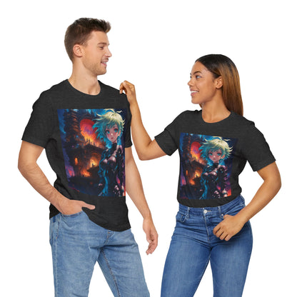 Portal Hottie | HD Graphic | Fantasy Girl | Gamer | Anime | Manga | Unisex | Men's | Women's | Tee | T-Shirt