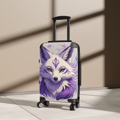 Kitsune Carry-On Suitcase - Stylish Travel Luggage
