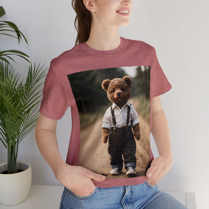 Theodore Edward Bear | Photorealism | Art | Cute| Teddy Bear| Ted E. Bear | HD Graphics | Unisex | Men's | Women's | Tee | T-Shirt