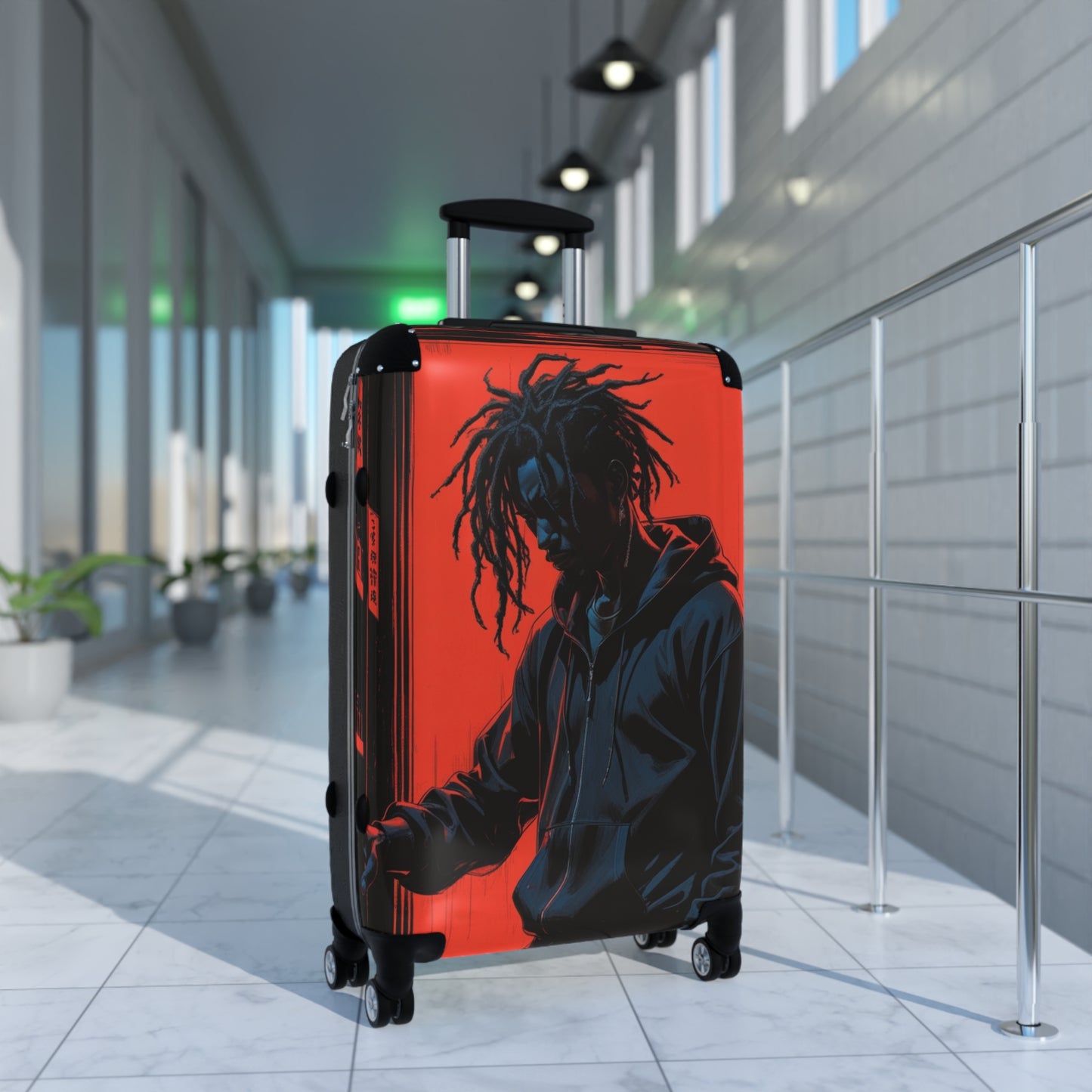 Urban Style Suitcase - Stylish Carry-On for Travel Enthusiasts