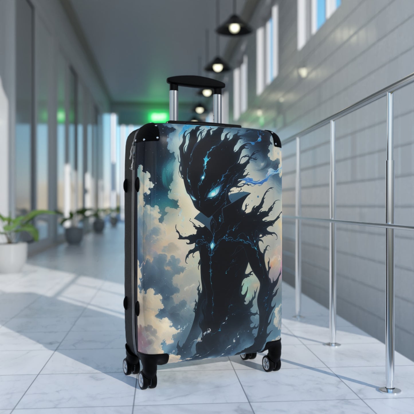 Mystical Shadow Suitcase – Fantasy Travel Luggage for Adventurers
