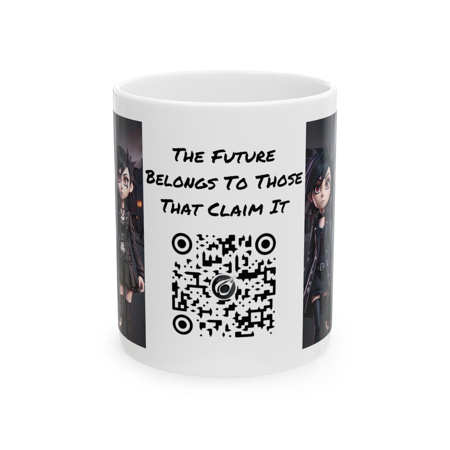 The Weyward Sisters | HD Graphic | 3D Animation | Macbeth | Shakespeare | Goth | Emo | Coffee | Tea | Hot Chocolate | 11oz | White Mug