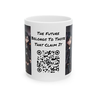 The Weyward Sisters | HD Graphic | 3D Animation | Macbeth | Shakespeare | Goth | Emo | Coffee | Tea | Hot Chocolate | 11oz | White Mug