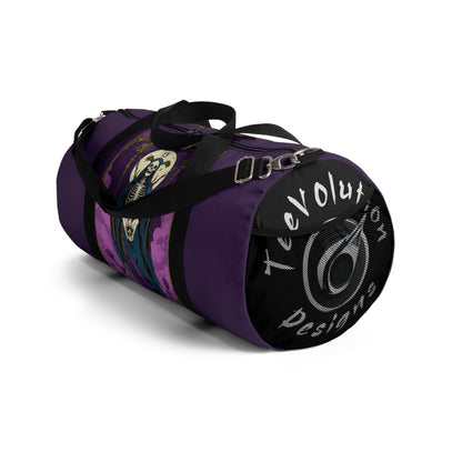 Gothic Skeleton Duffel Bag - Perfect for Gym, Travel or Halloween