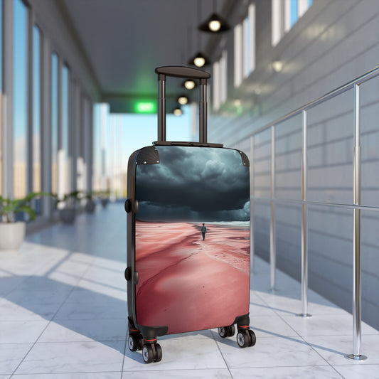 Scenic Travel Suitcase - Stylish Luggage for Adventurers