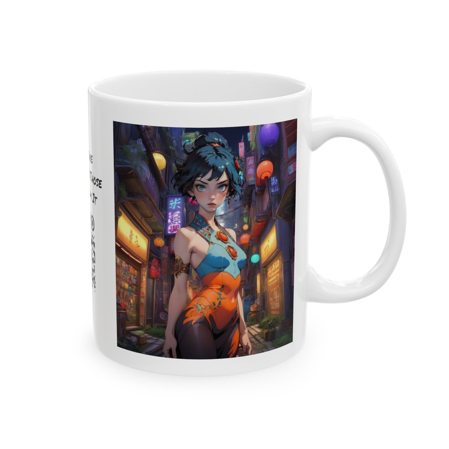 Night Tide | HD Graphic | Anime | Coffee | Tea | Hot Chocolate | Ceramic Mug | 11oz