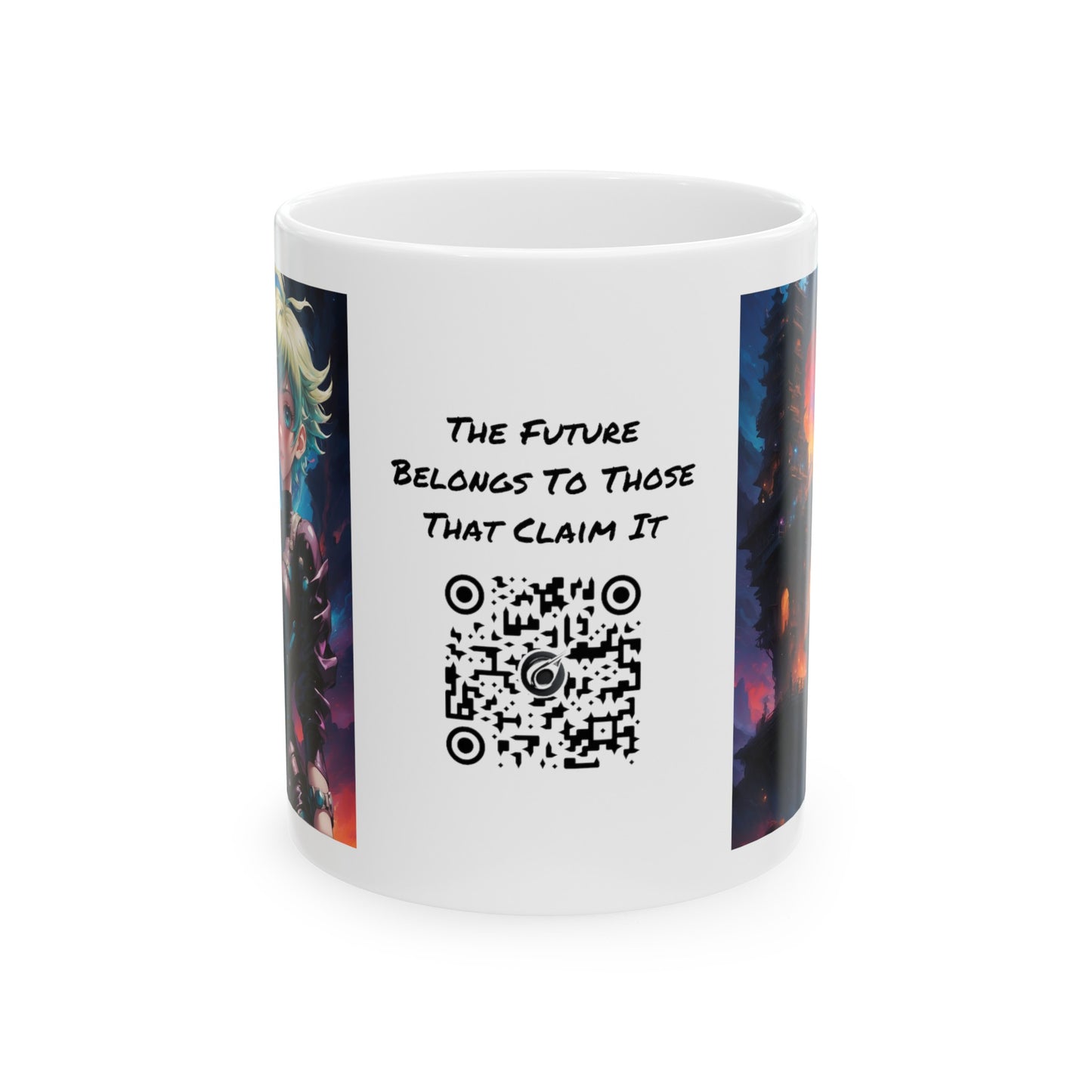 Portal Hottie | HD Graphic | Fantasy Girl | Gamer | Anime | Manga | Coffee | Tea | Hot Chocolate | 11oz | White Mug