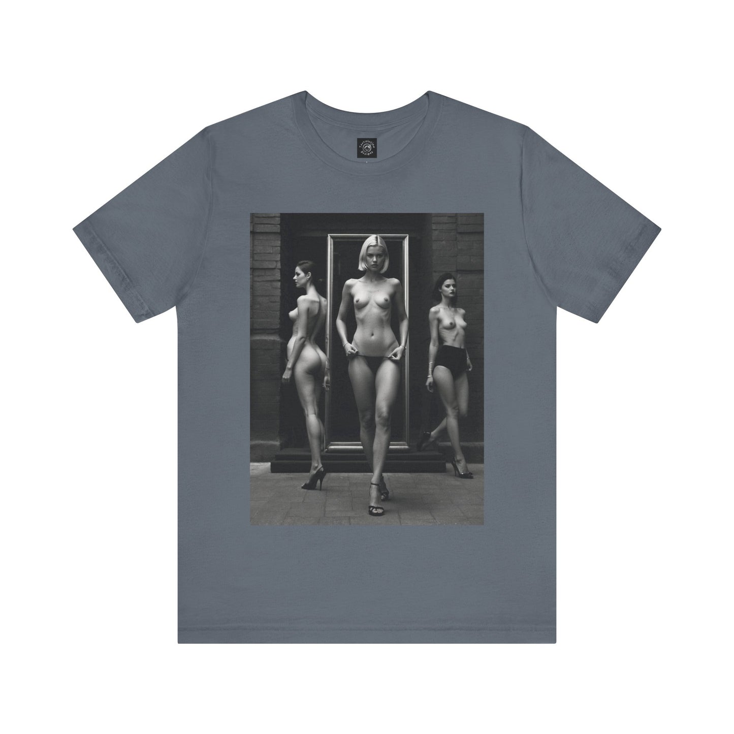Black And White Beauties | Photorealism | Art | Nudes| Models | Fashion | HD Graphics | Unisex | Men's | Women's | Tee | T-Shirt