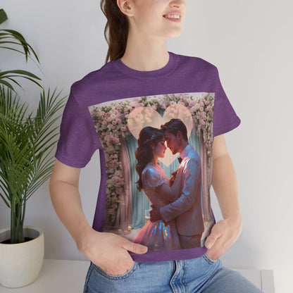Love Is The Message | HD Graphic | Romance | Wedding | Engagement | Proposal | Unisex | Men's | Women's | Tee | T-Shirt