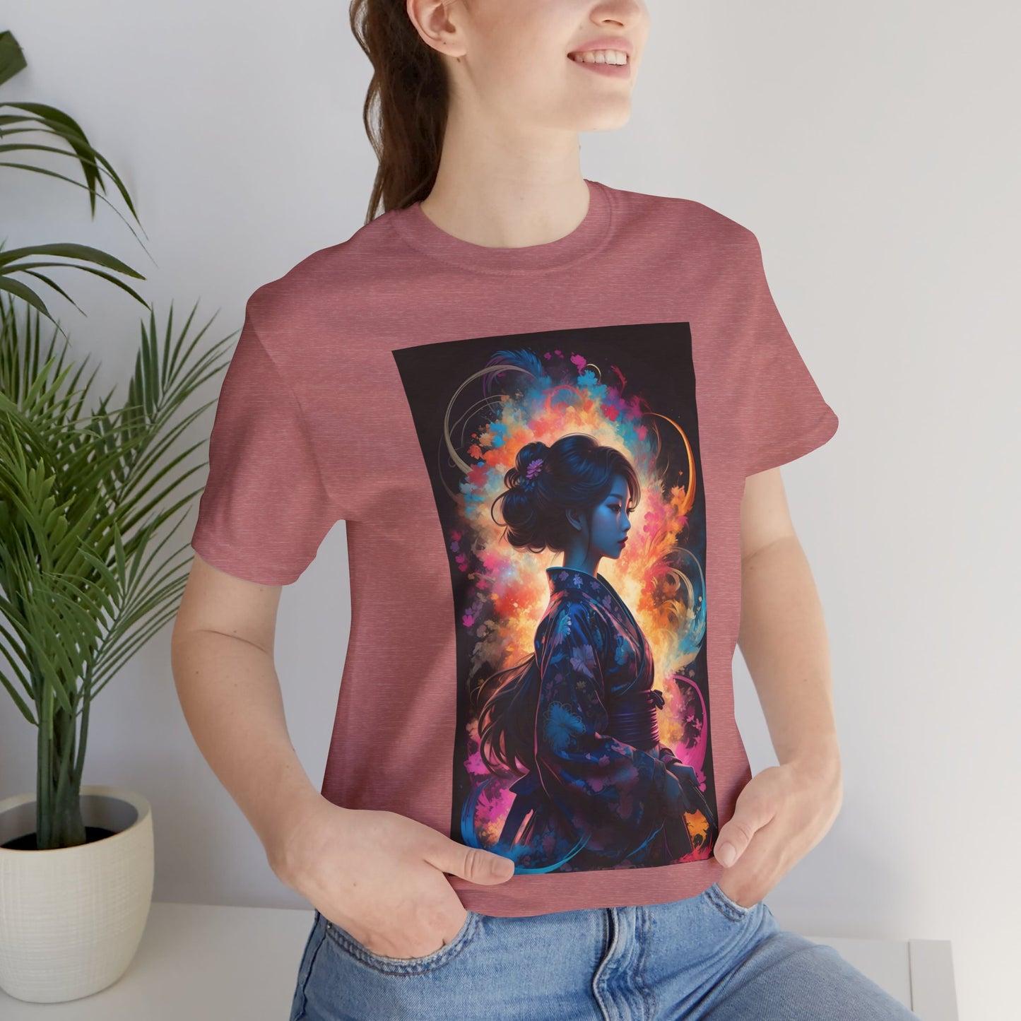 Gangster Geisha | Anime | HD Graphic | Trendy | Artwork |  Unisex | Men's | Women's | Tee | T-Shirt