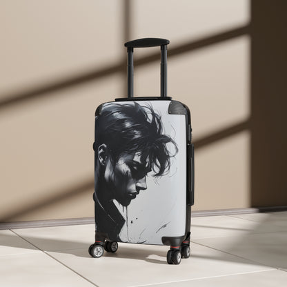 Anime Lover's Suitcase - Bold Graphic Design for Adventurers