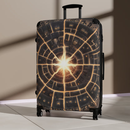 Stunning Cosmic Design Suitcase - Travel with Style