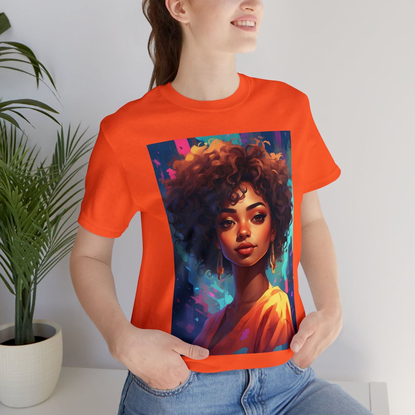 Yasmine Dreams | HD Graphic | Black Girl | Black Queens | Animated | Unisex | Men's | Women's | Tee | T-Shirt