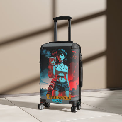 Transcend Fear Travel Suitcase – Stylish Luggage for Adventurers