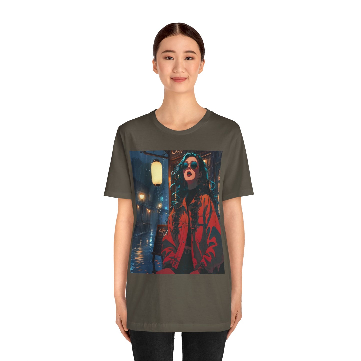 Coffee Date Graphic Tee - Unisex Jersey Short Sleeve Shirt