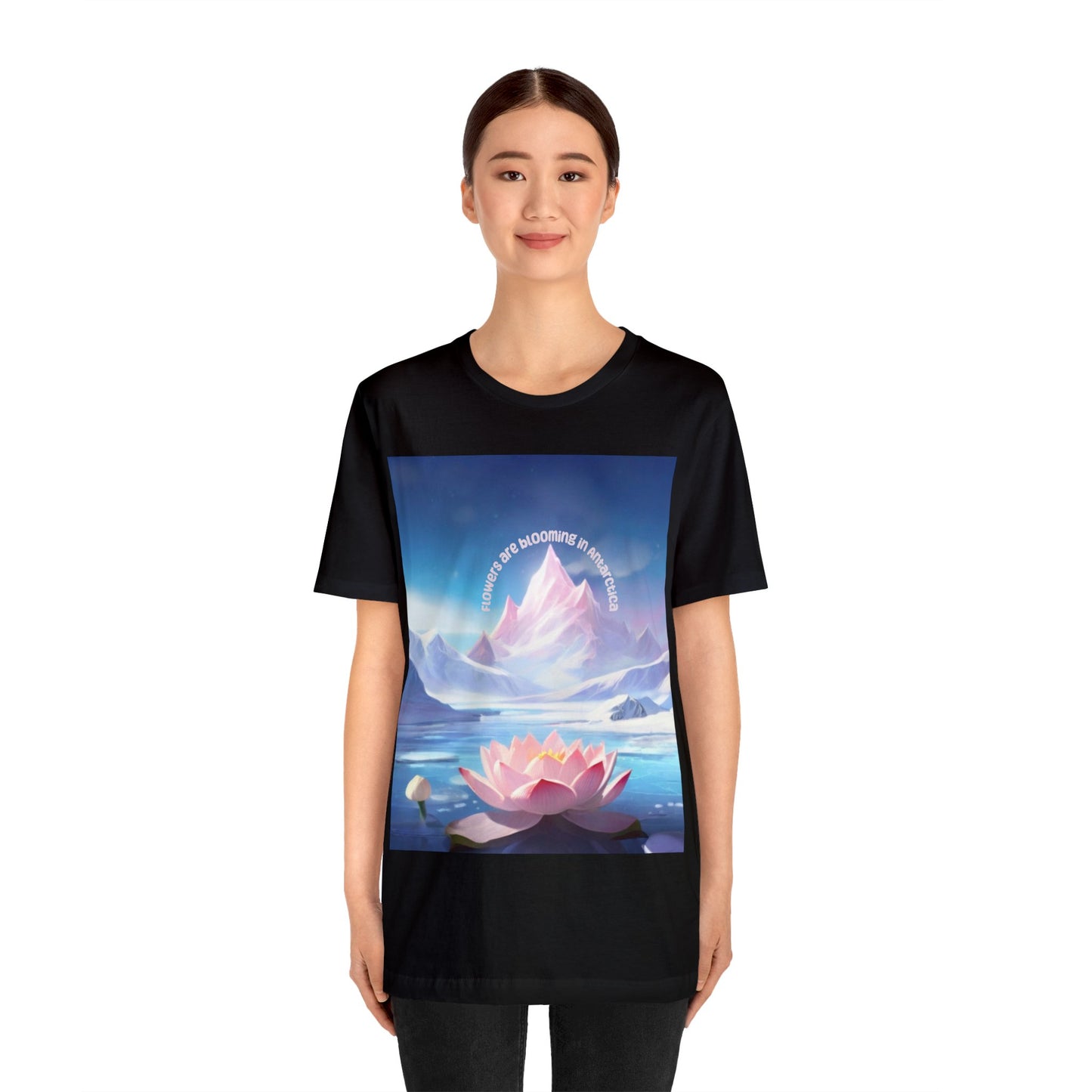 Flowers Are Blooming In Antarctica | IYKYK | Climate Change | Unisex | Men's | Women's | Tee | T-Shirt | FABIA | Quality tee print