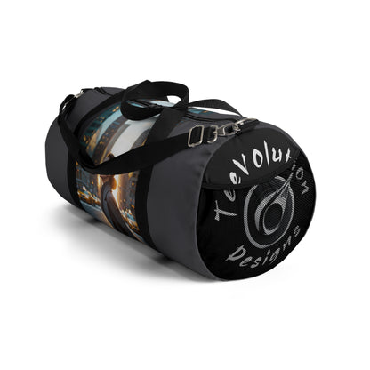 Stylish Cityscape  Duffel Bag - Stylish Travel Bag for Urban Adventures