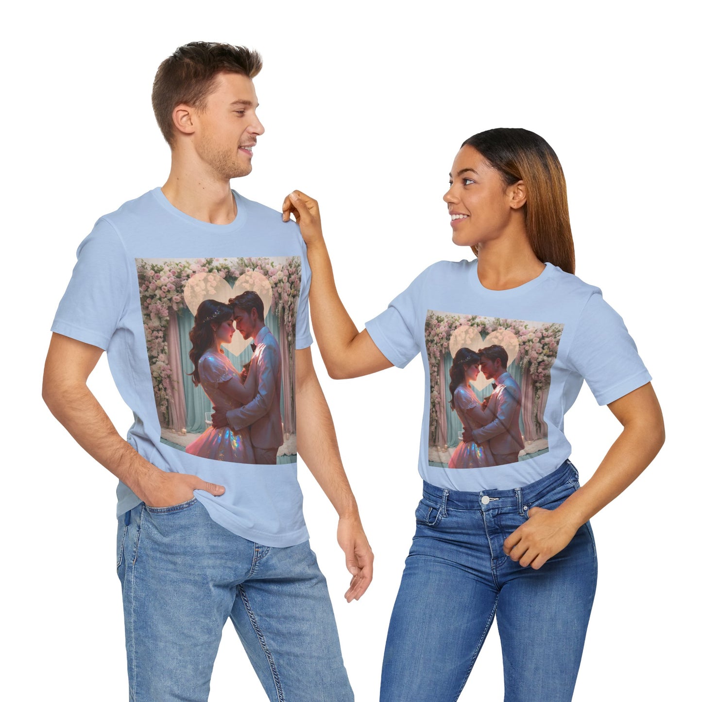 Love Is The Message | HD Graphic | Romance | Wedding | Engagement | Proposal | Unisex | Men's | Women's | Tee | T-Shirt