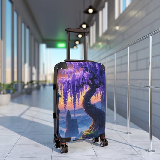 Fantasy Nature Design Suitcase - Traveler's Dream Luggage