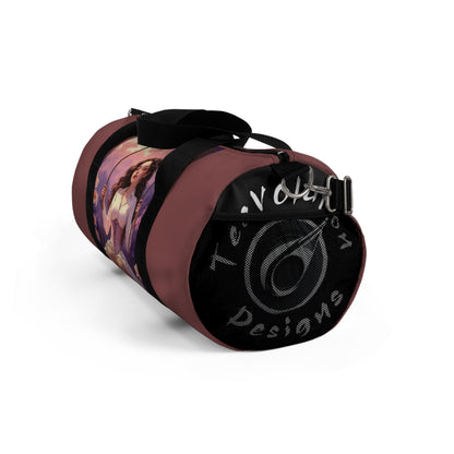 Garden Muse Duffel Bag - Elegant Artwork for Travel & Gym