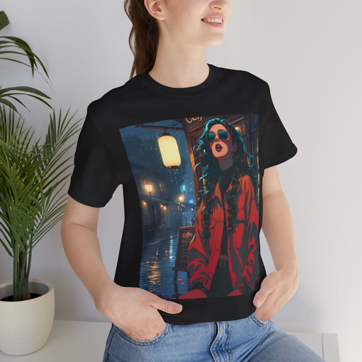 Coffee Date Graphic Tee - Unisex Jersey Short Sleeve Shirt