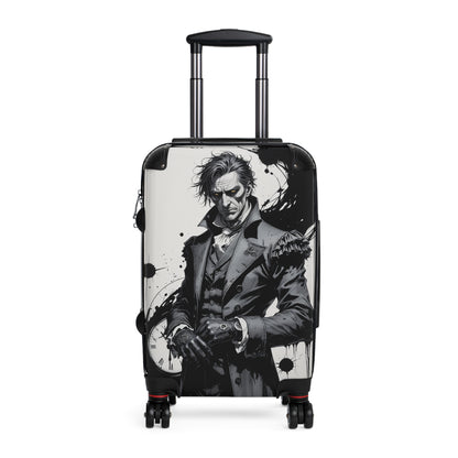 Stylish Graphic Suitcase with Unique Design