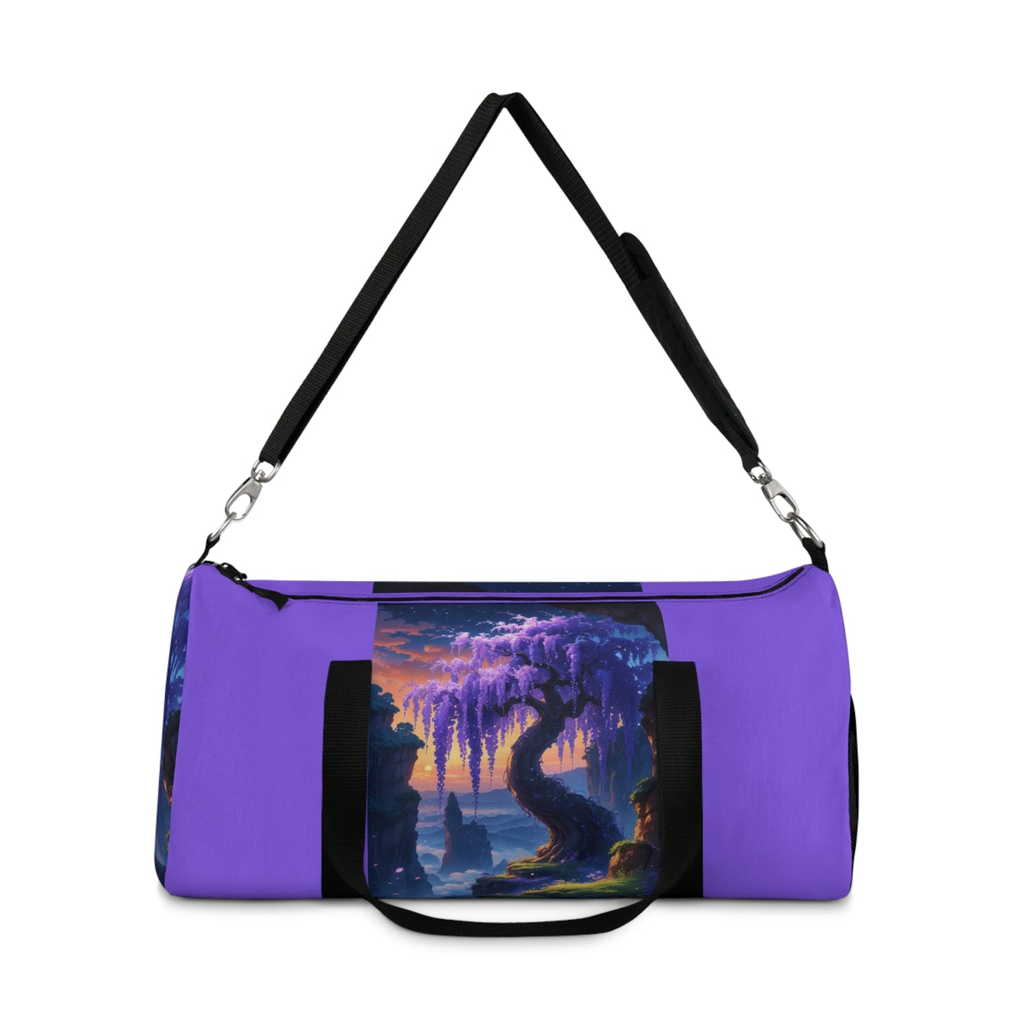 Fantasy Nature Duffel Bag - Stylish Travel Companion with Artistic Tree Design