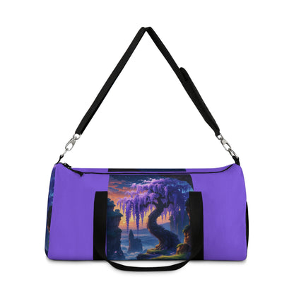 Fantasy Nature Duffel Bag - Stylish Travel Companion with Artistic Tree Design
